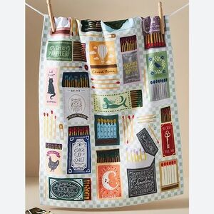 Anthropologie The Perfect Match Dish Towel
